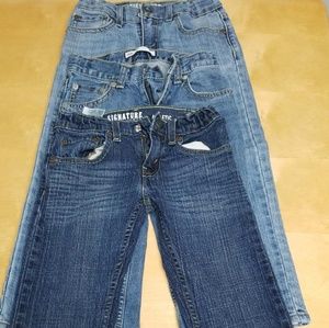 3 Levi Jeans boys 7 regular